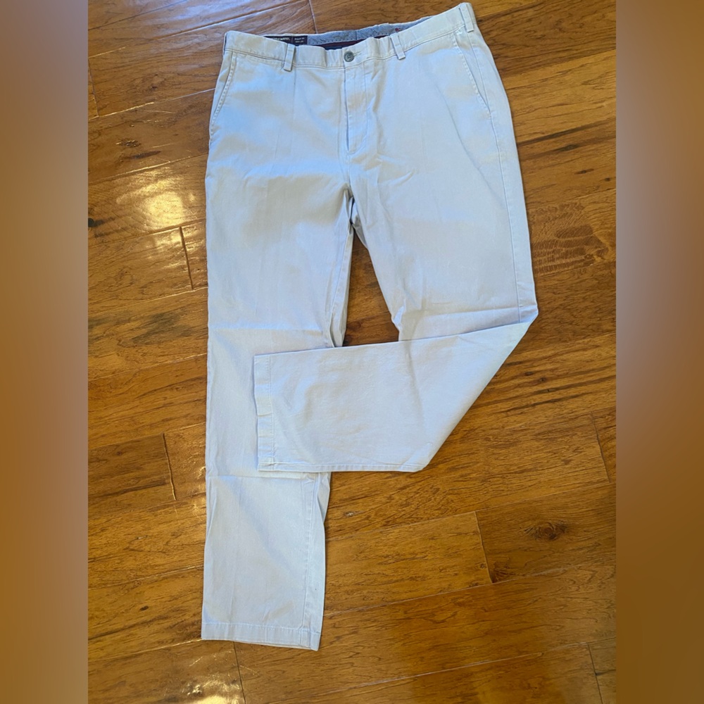 Johnston & Murphy Khaki Beige Pants 38 x 34